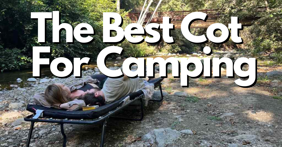 best cot for camping featured image